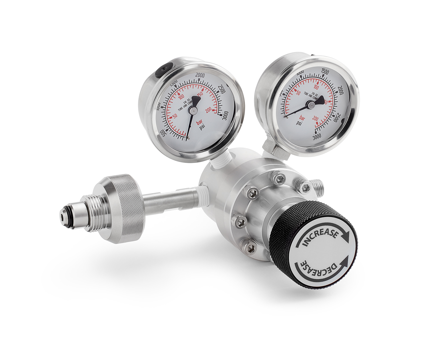 XREG-KIT0 3000 PSI Regulator, 2 pressure gauges, CGA 580 inlet…